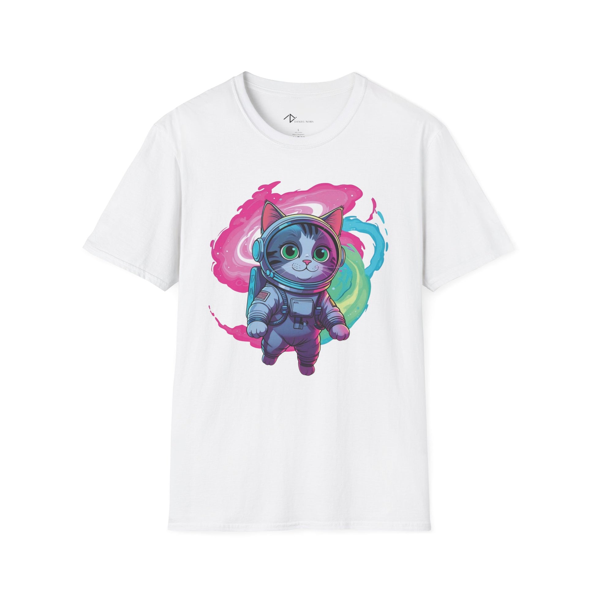 Cat Astronaut Cosmos Tee, Space Kitty Shirt