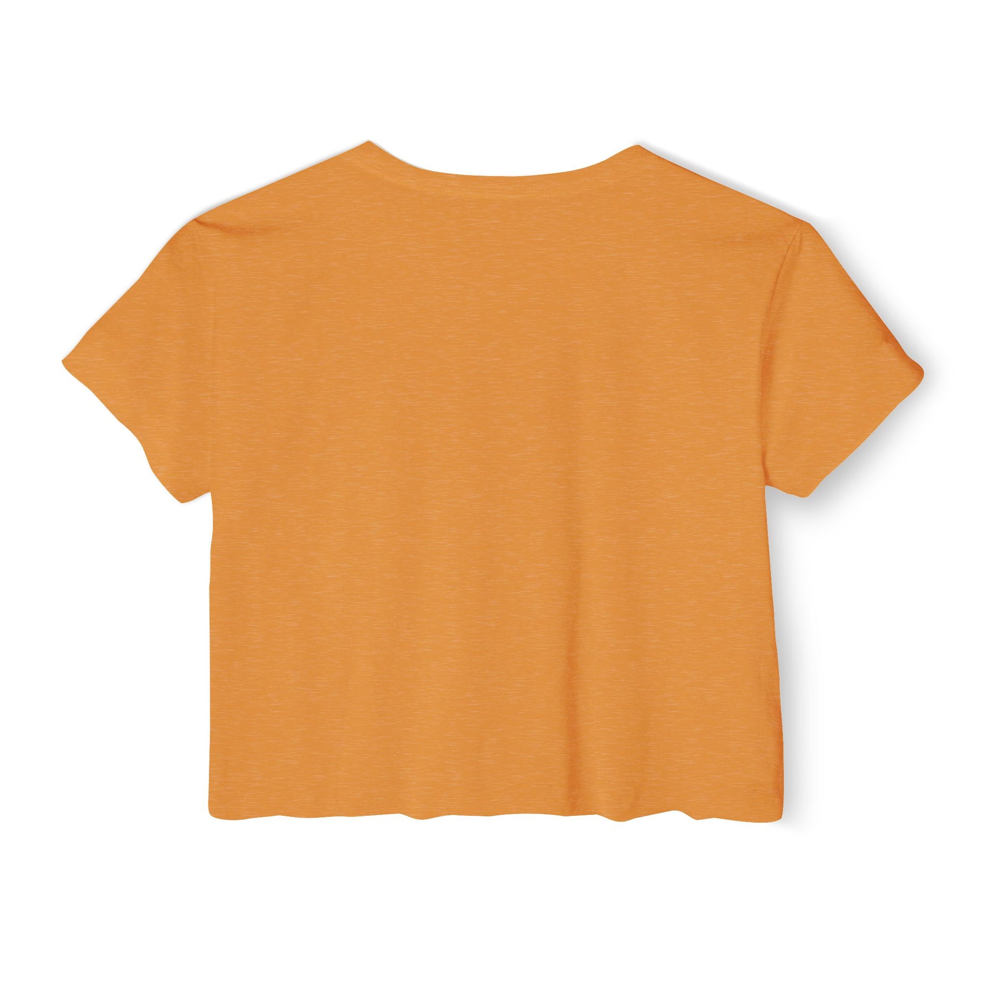 Colorful Handprint Festival Crop Top