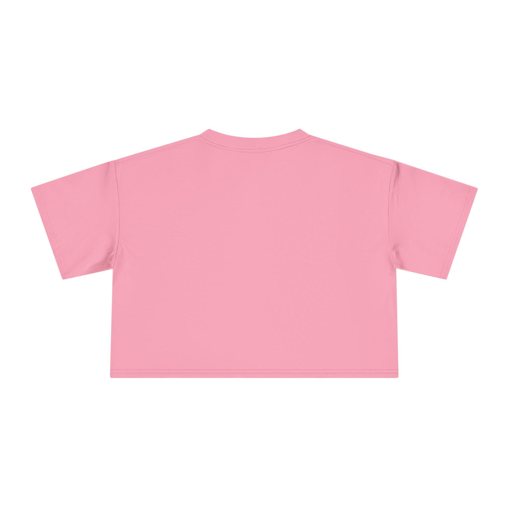 Rainbow Drip Crop Tee Women