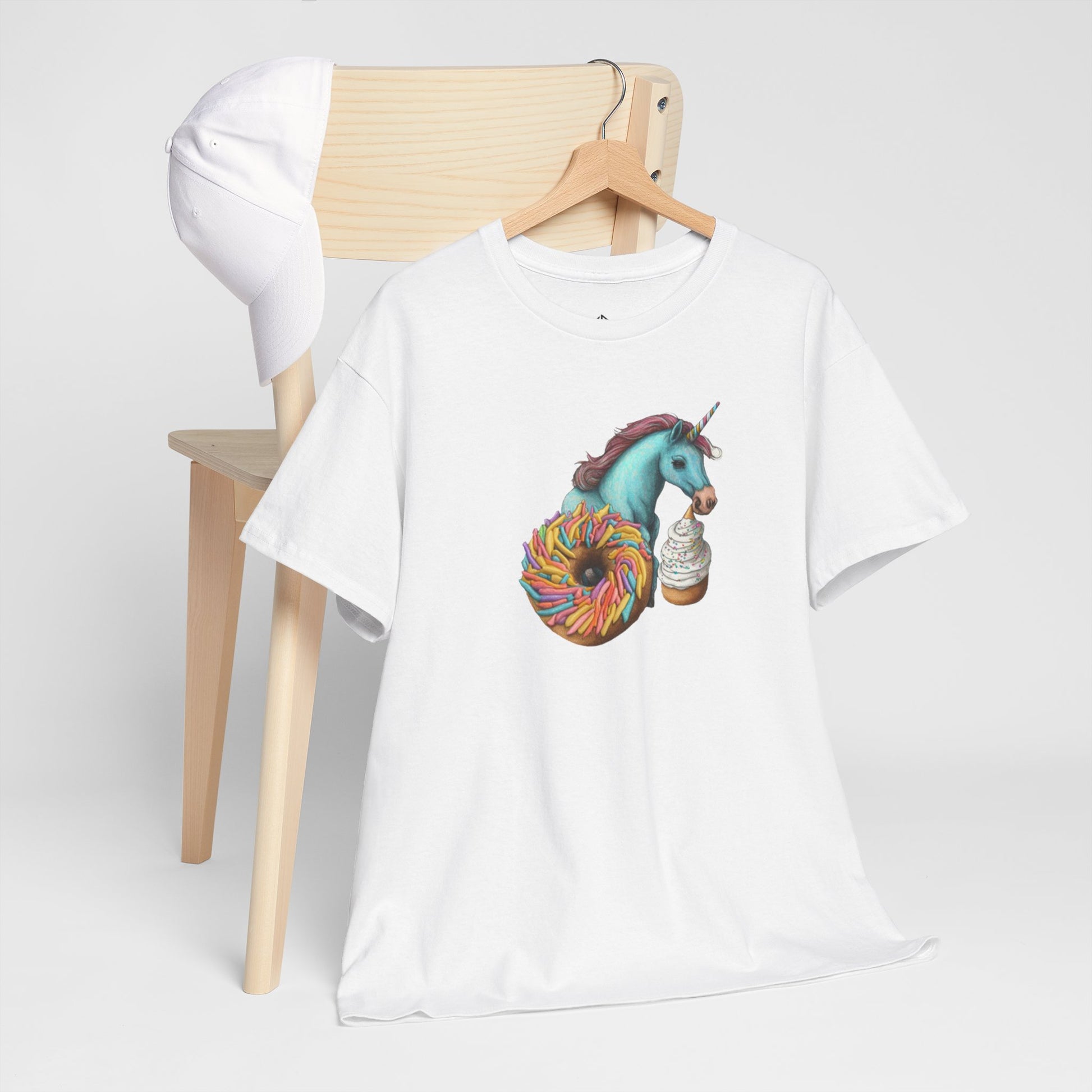 Unicorn and Donut Tshirt