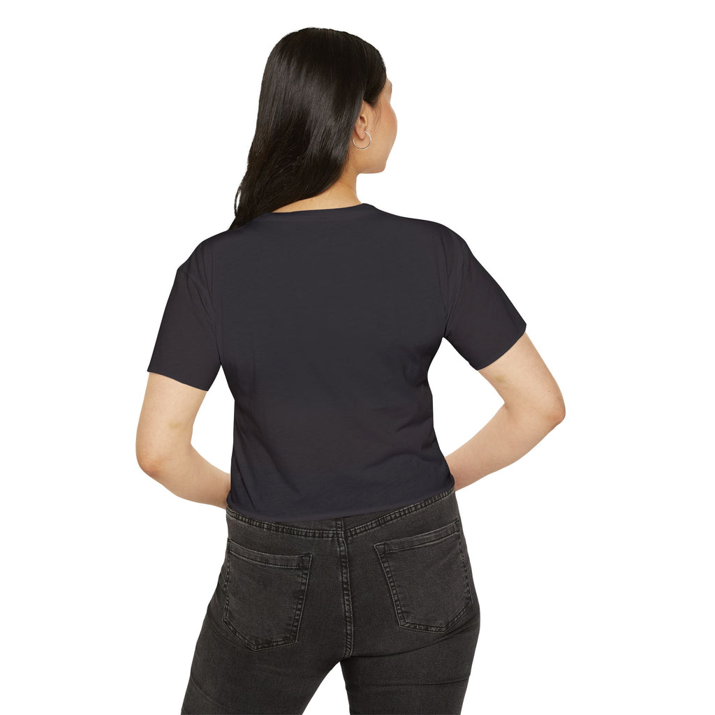Colorful Handprint Festival Crop Top