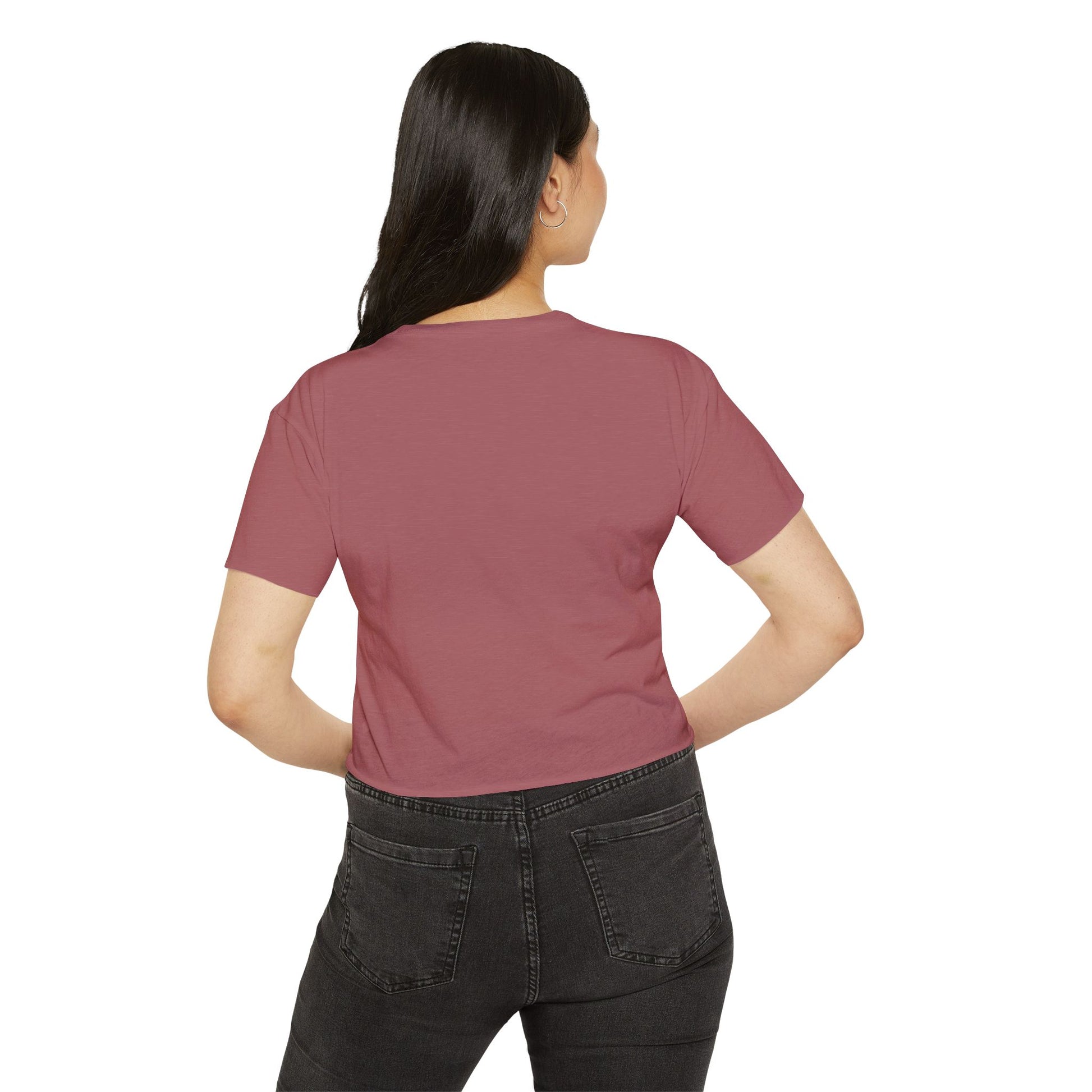 Colorful Handprint Festival Crop Top