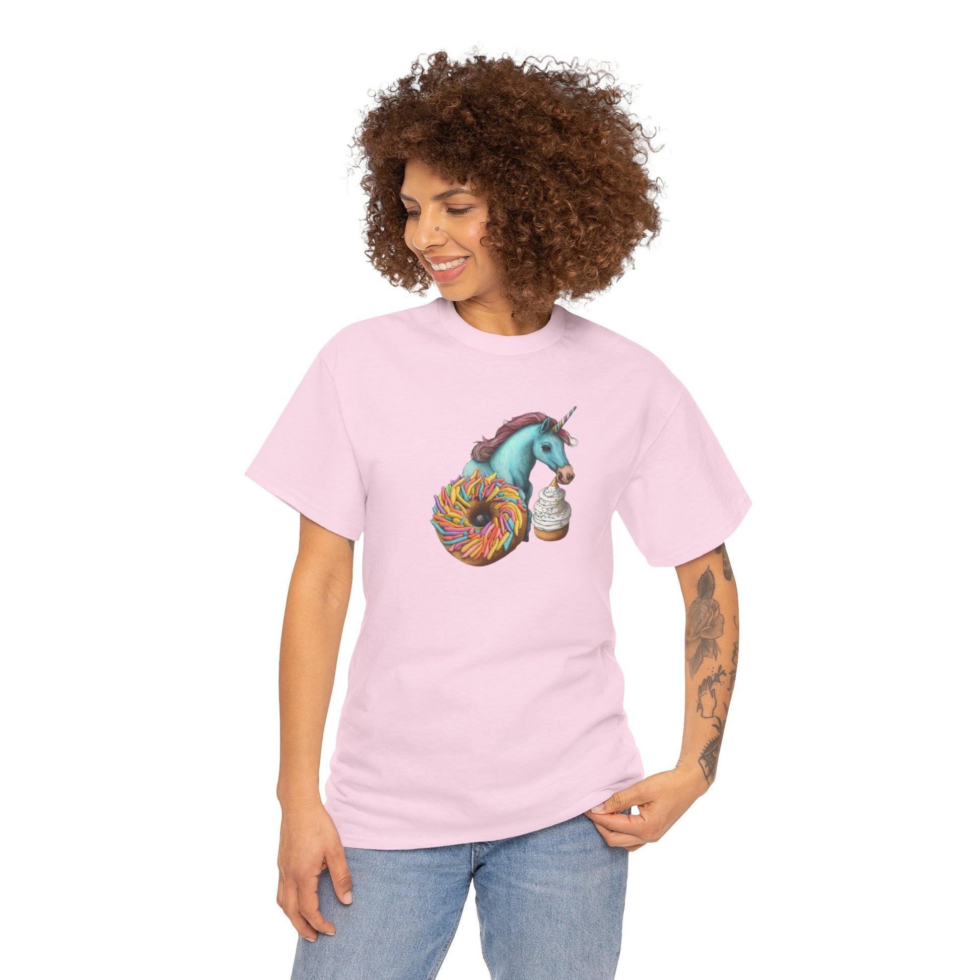 Unicorn and Donut Tshirt