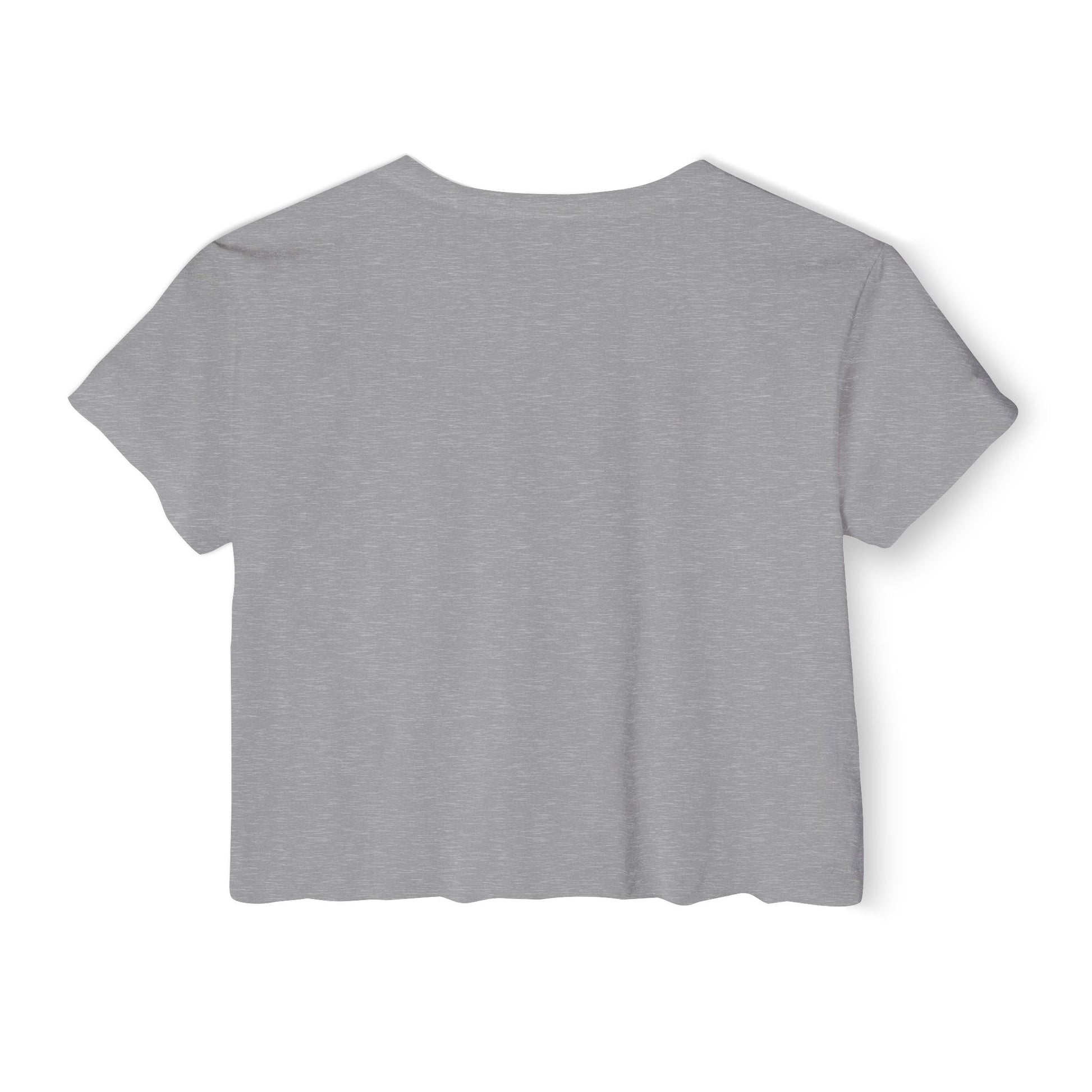 Colorful Handprint Festival Crop Top