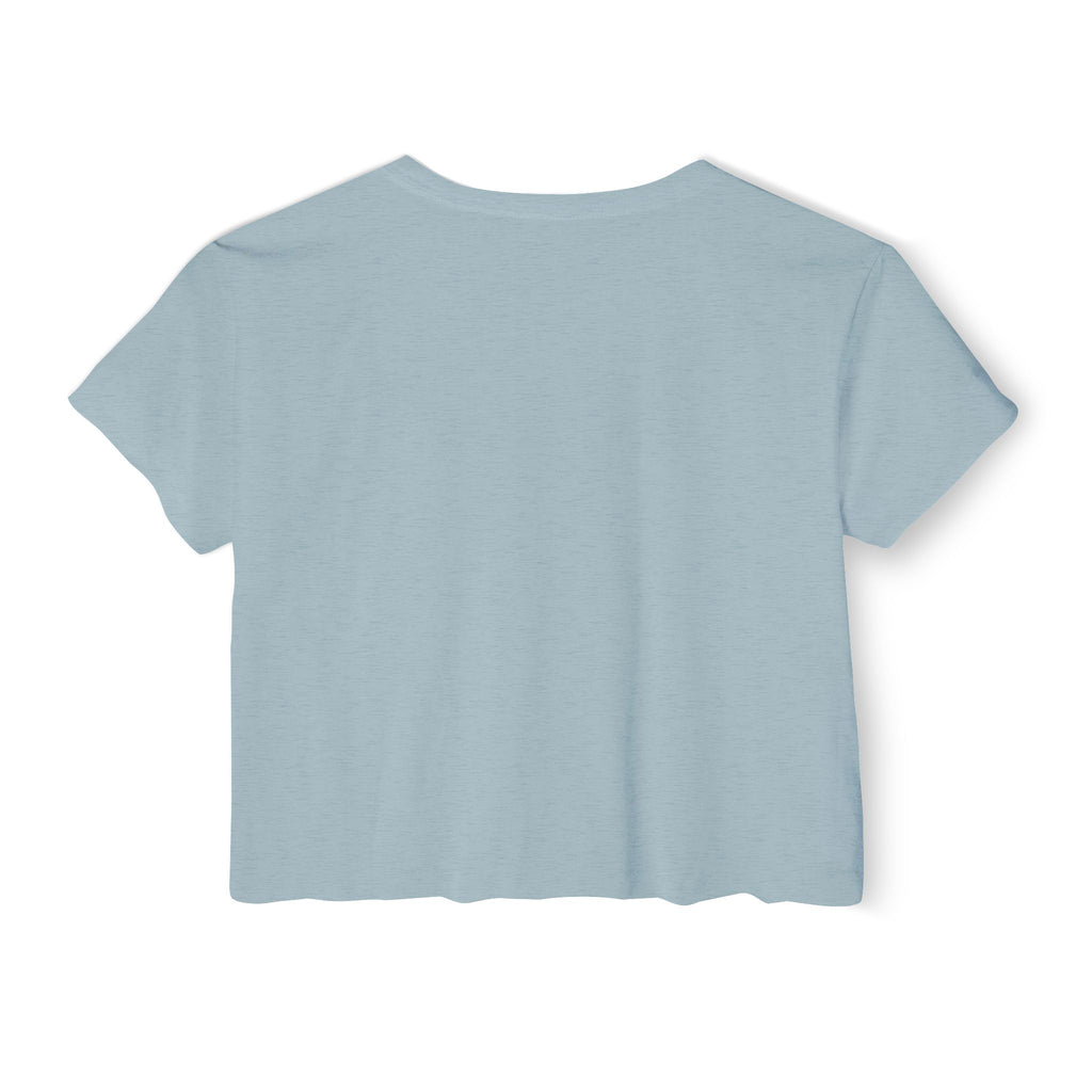 Colorful Handprint Festival Crop Top