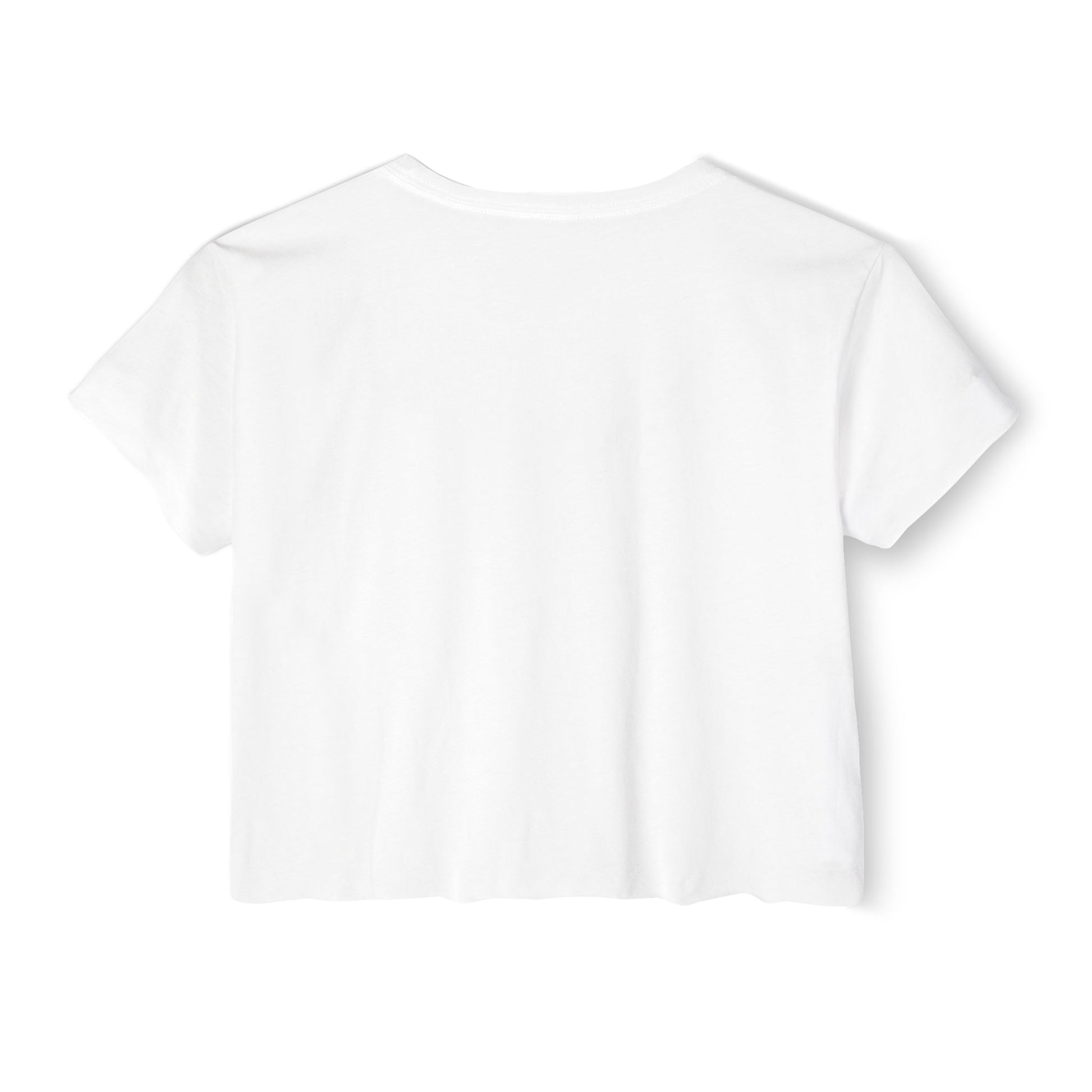 Colorful Handprint Festival Crop Top