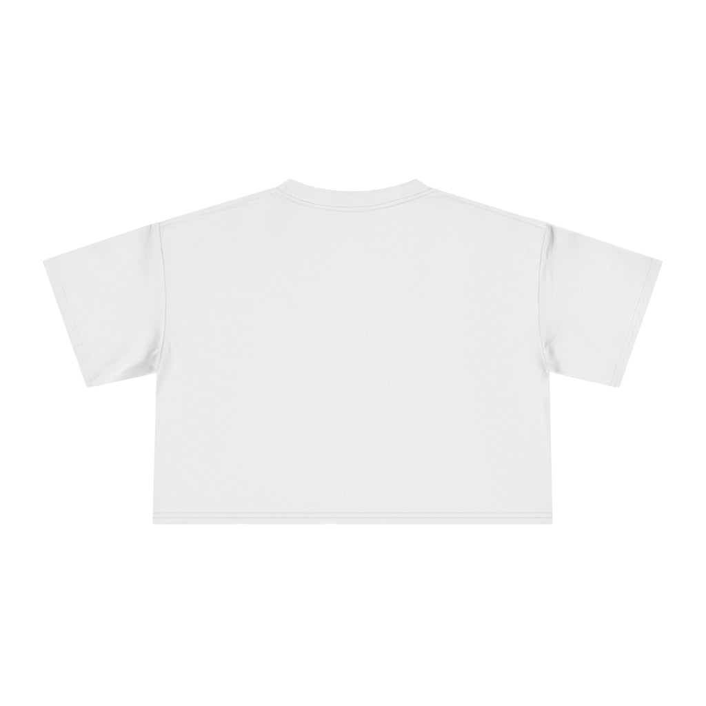 Rainbow Drip Crop Tee Women