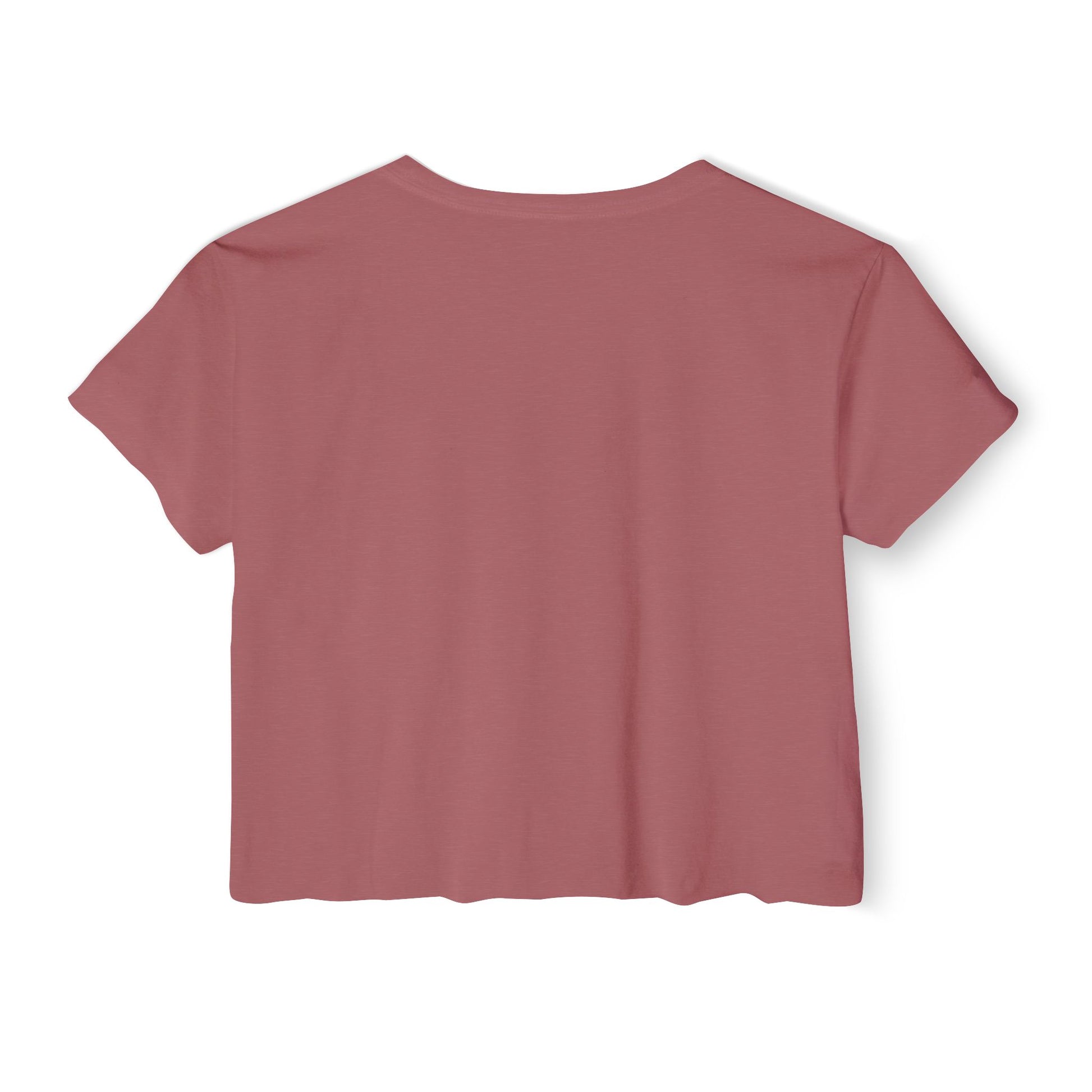 Colorful Handprint Festival Crop Top